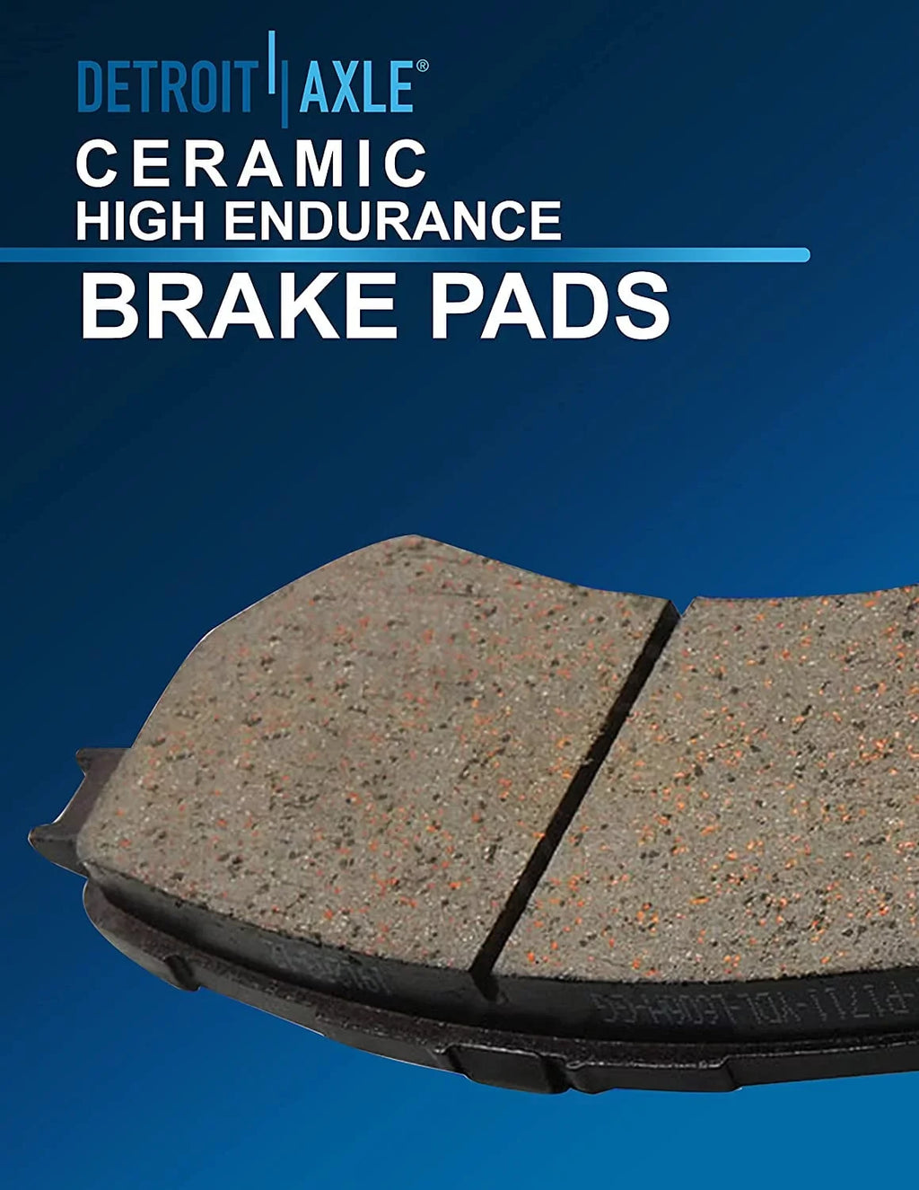 Brakes Kit Ceramic for Brake Pads Spectra5 2007 4-Wheel Spectra, Kia - Kia 2006 Disc Rear 2008 and Brake 2005-2009 2004-2009 Disc Rotors Detroit Axle Replacement
