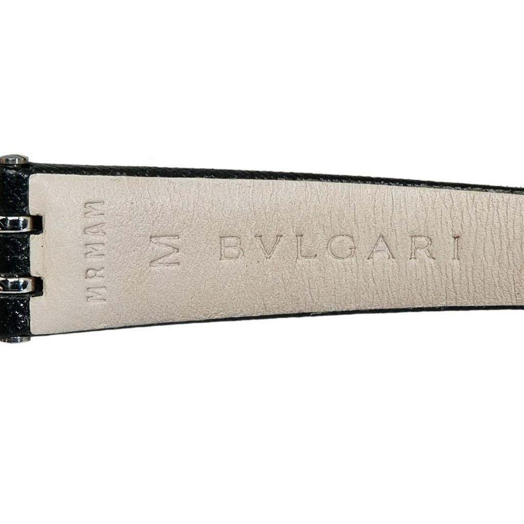 BVLGARI Bvlgari Quartz Watch Diamond Shell Zero Dial Steel BZ23S One Pre-Owned Stainless Ladies B (Good) Navy