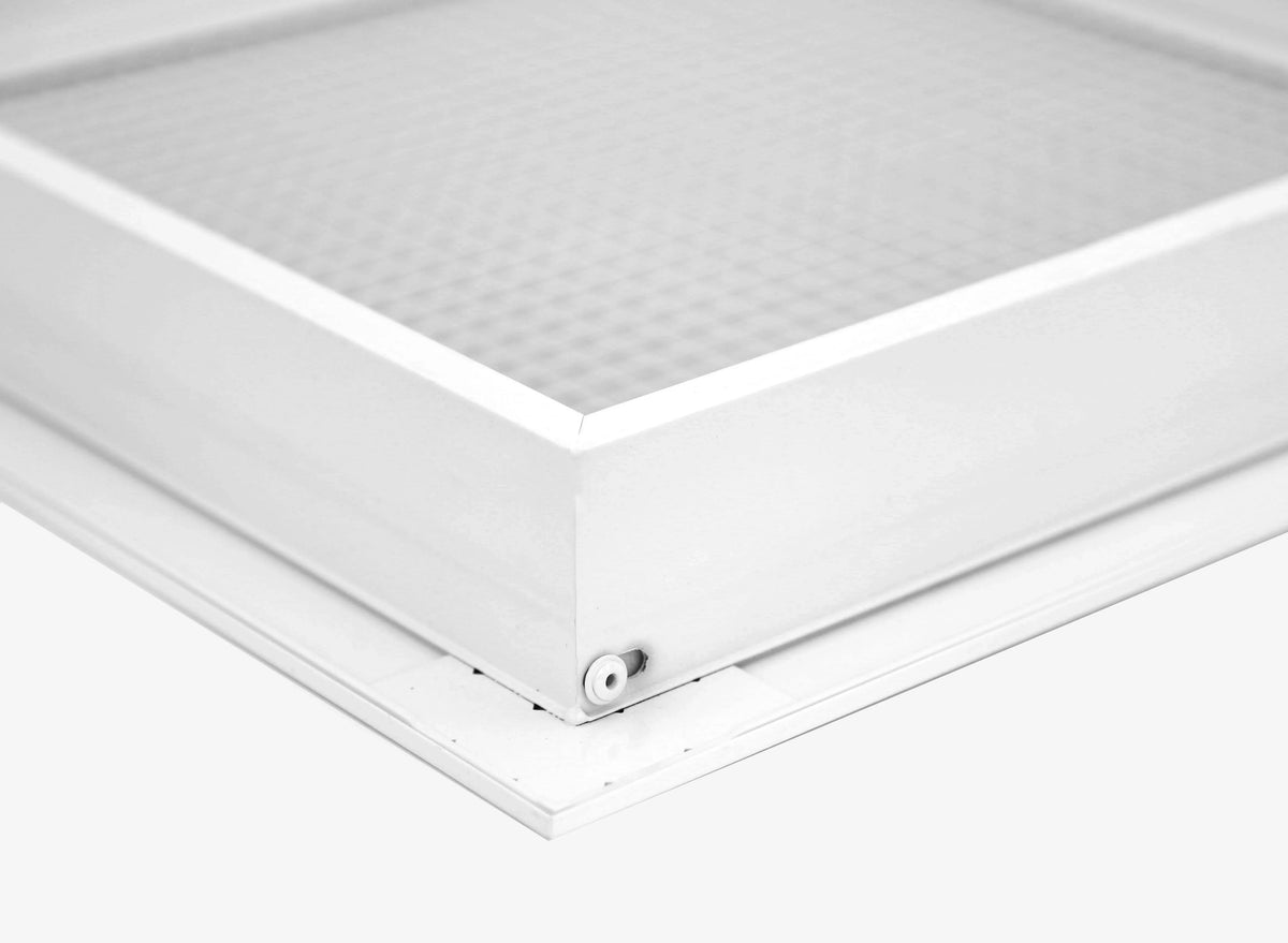 25" 16" Filter - Grille Core Aluminum Filter 18.5" Eggcrate 1" White Cube Return x for Outer Dimensions: Air x - 27.5