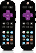 Applicable TV/Sharp TCL 2 Remote Universal TV/Westinghouse for TV/Hisense Roku of TV/Philips Pack TV/Onn Replace