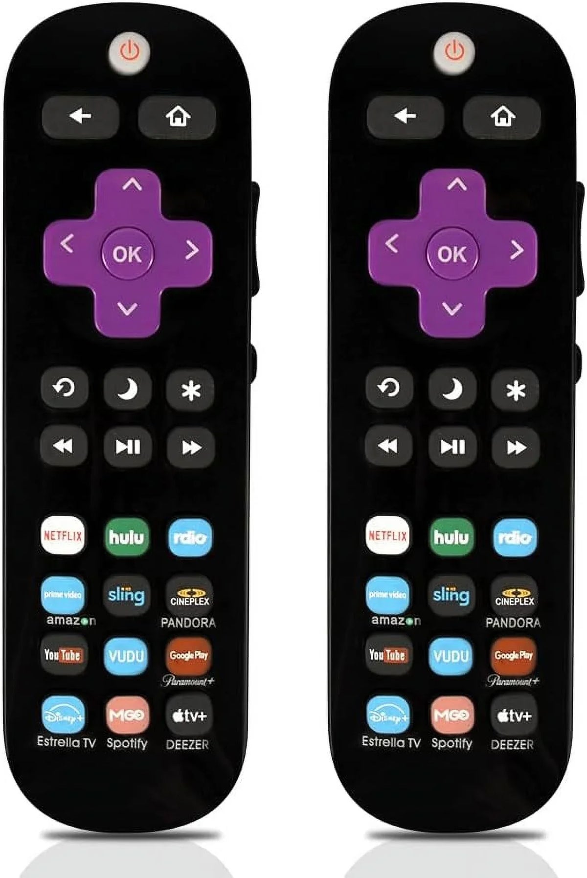 Applicable TV/Sharp TCL 2 Remote Universal TV/Westinghouse for TV/Hisense Roku of TV/Philips Pack TV/Onn Replace