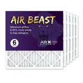 the USA Air 20x20x1 Air Furnace 11 Filter Beast 6-Pack Air AC Pleated Filters AIRx HVAC Made MERV in Filter,