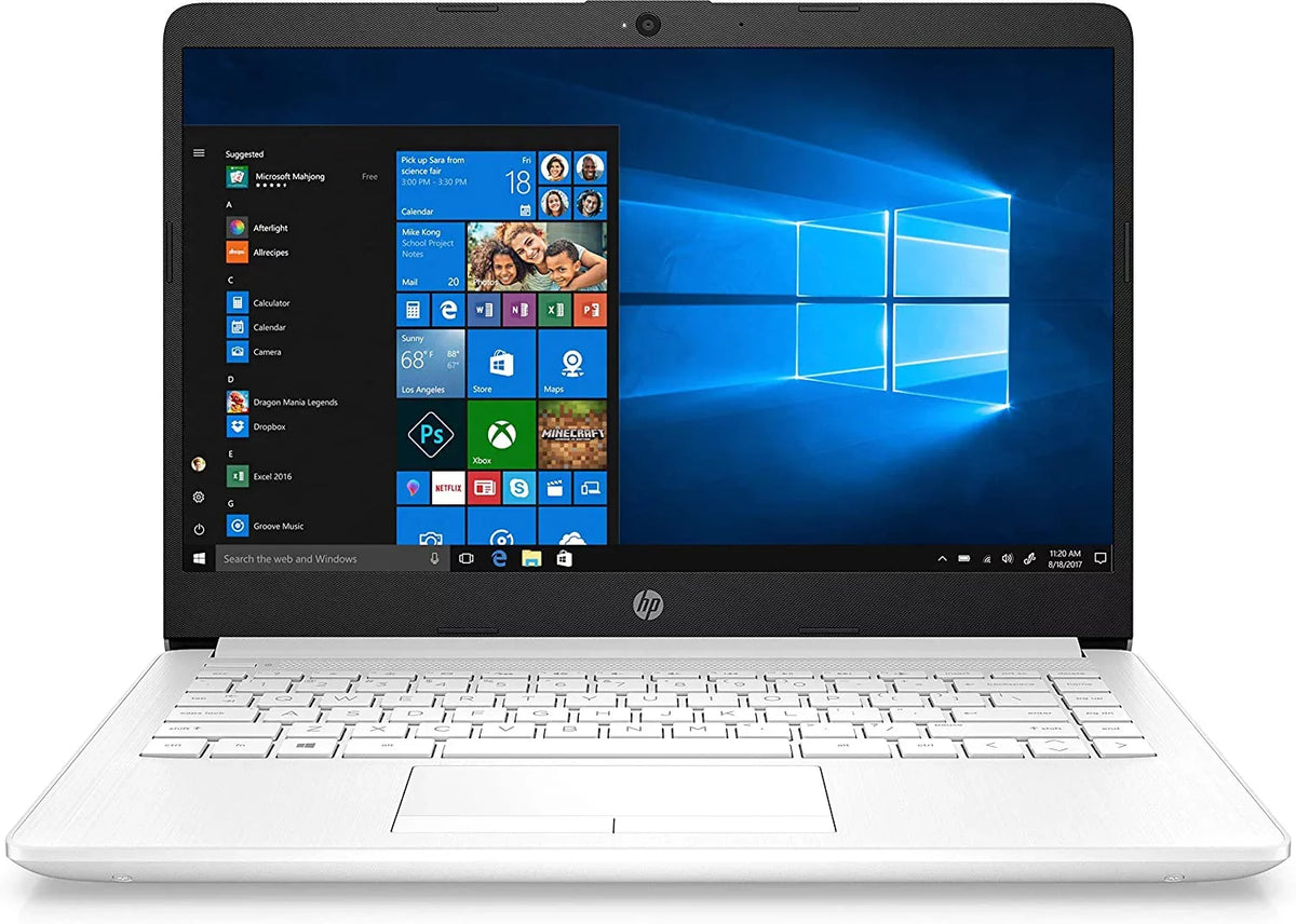 Pentium 64GB 14" White eMMC Restored 5405U (Refurbished) 4GB Notebook HP Gold 14-cf1012ds