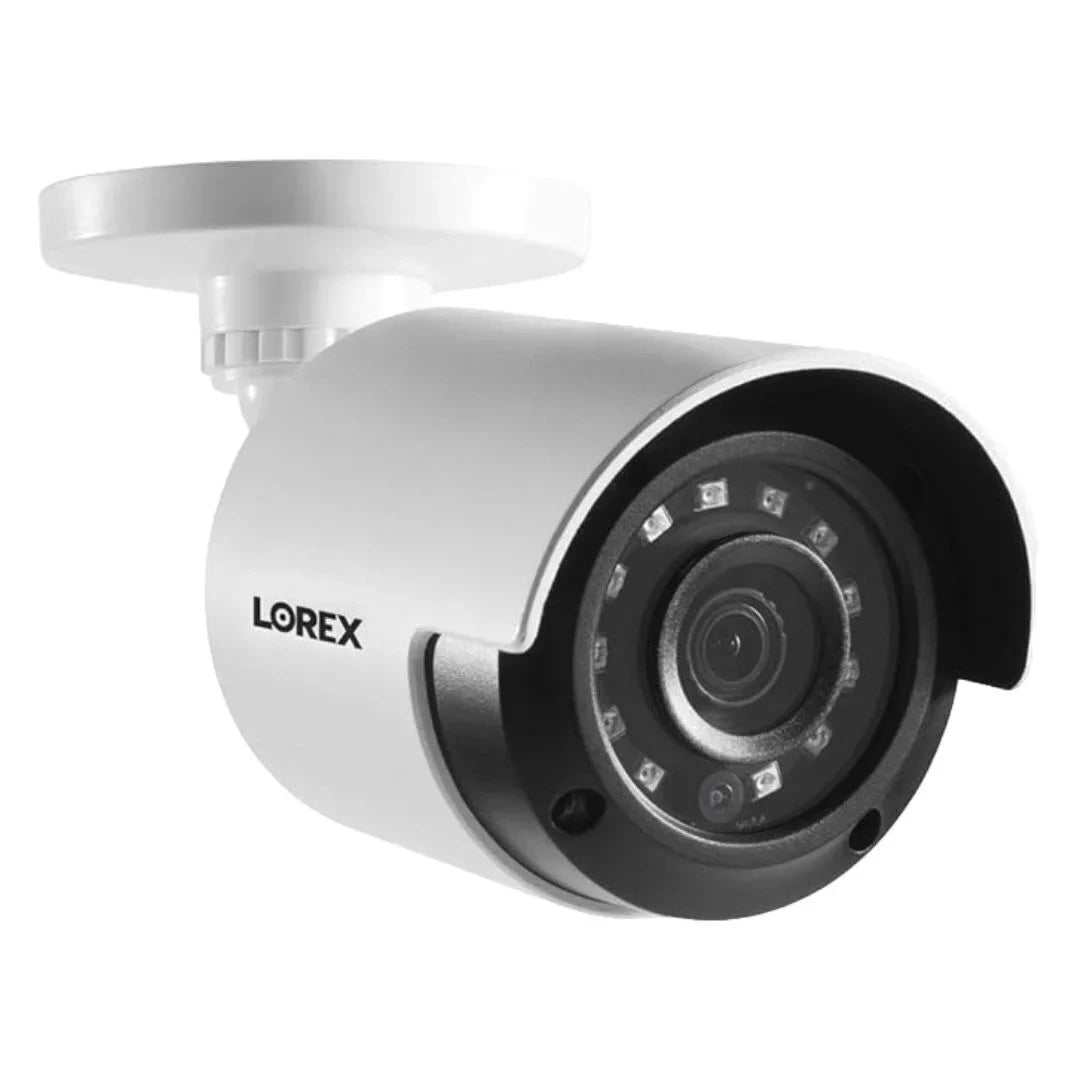 8 Wired Capable 2TB Wi-Fi Security and with Fusion 4 DVR Camera Bullet 4K 12 Cameras Lorex