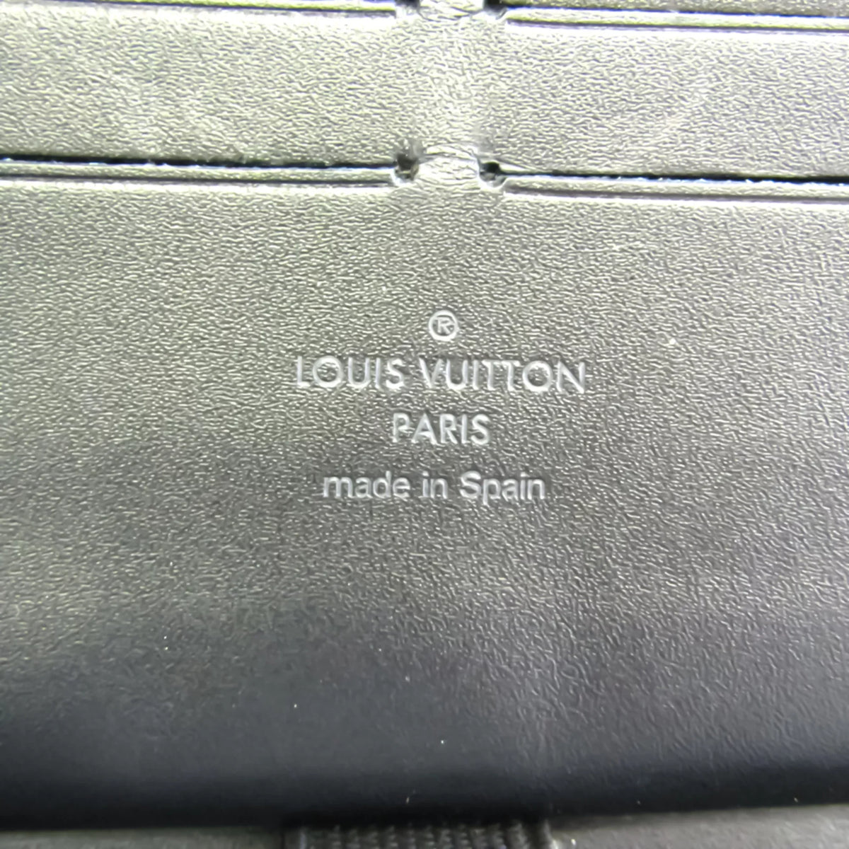 Long Basalt (Good) Wallet Pre-Owned M97026 Zippy Utah Leather Men's Organizer (bi-fold)