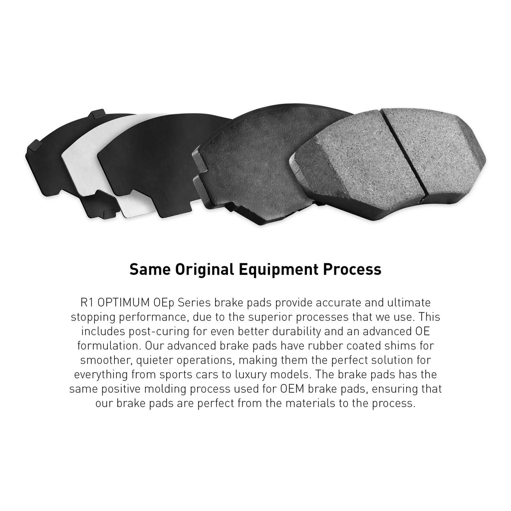 2019-2022 Brake With Concepts KIA R1 NIRO, 21077 5000 Wduh1 Oep R1 HYUNDAI Concepts KONA Fits Carbon select: Series Rotors 2022