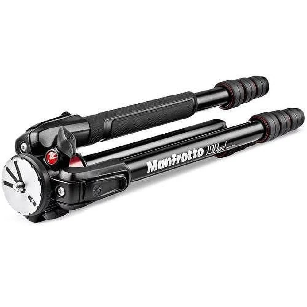 4 Manfrotto 190 Go! Photo Twist Locks Tripod with Section