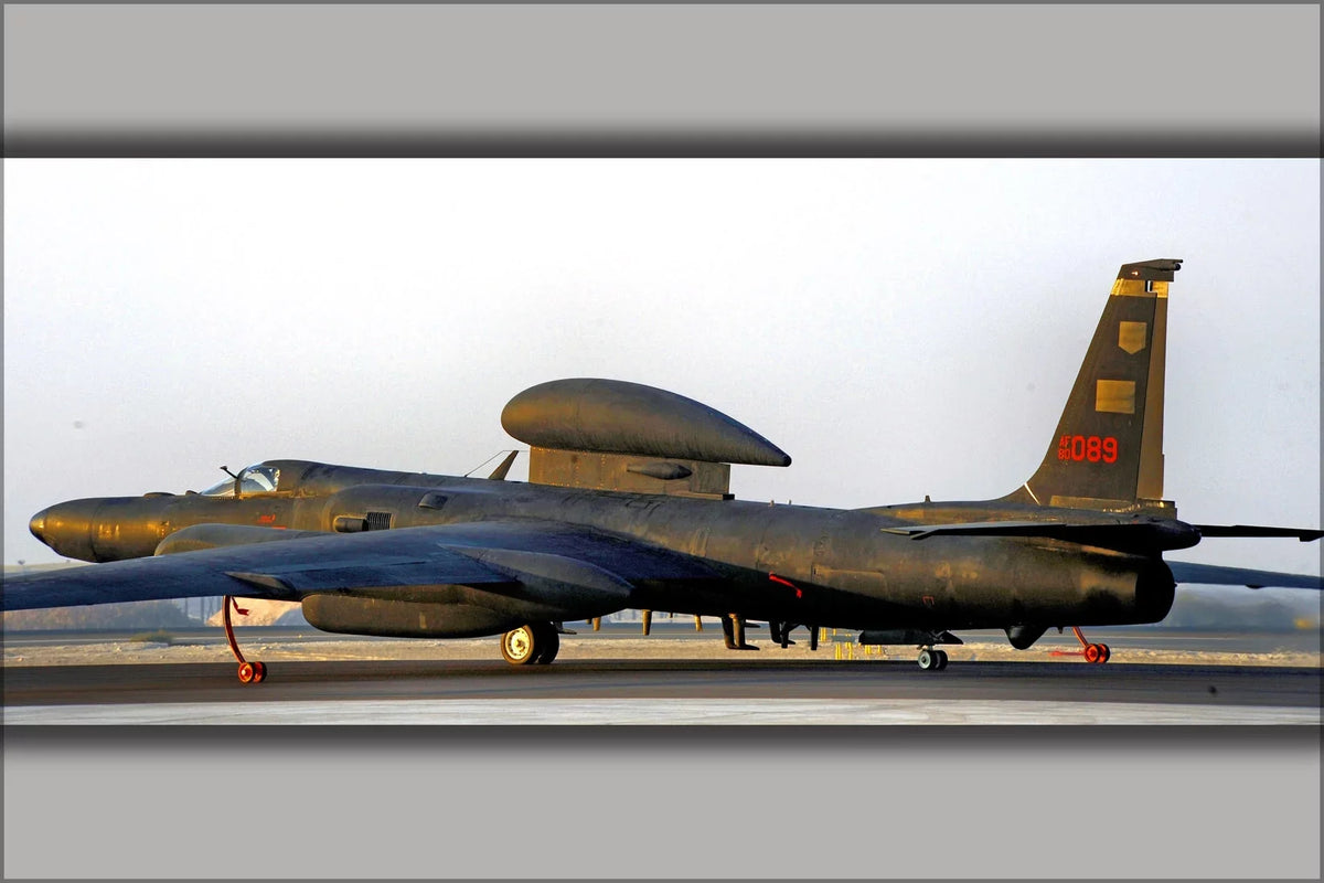 24"x36" Poster, U-2 Lady Force Expeditionary Dragon Recon Gallery 99th Squad U.S. Air