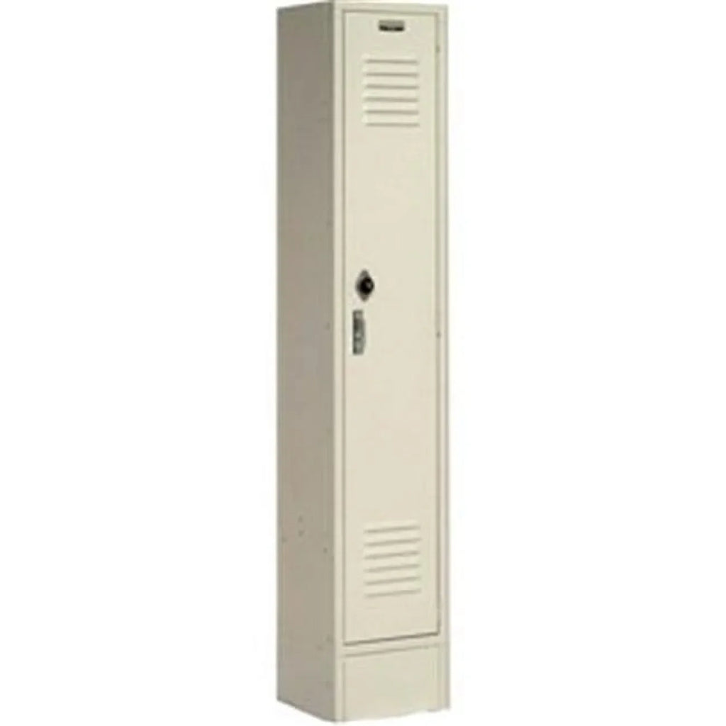 Assemble Tan 1 with Global - to Industrial Tier Door Paramount Single Ready Locker