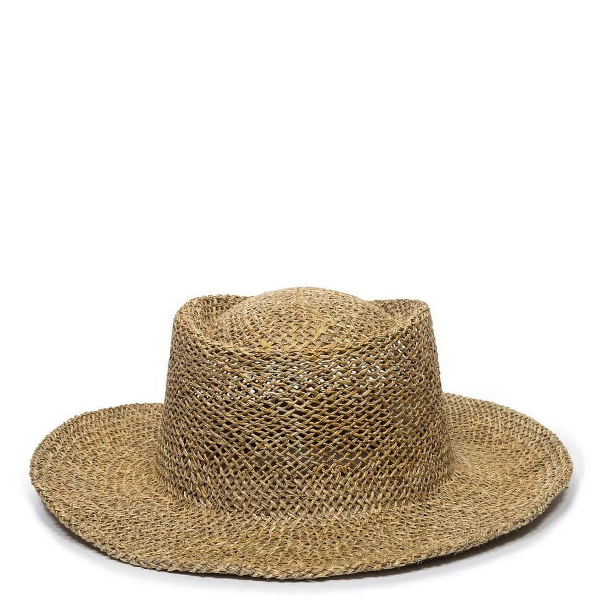 Hat-Natural Cap exterior Straw STW-100 Gambler