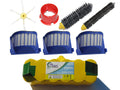 and 1 1 Brush Filter, Bristle 620 6-Arm Tool , Roomba Battery, Includes 1 Filter, Brush 3 Brush, Brush, - Beater Tool Beater 6-Arm Kit Brush , Battery, 1 Brush 1 Bristle iRobot and AeroVac