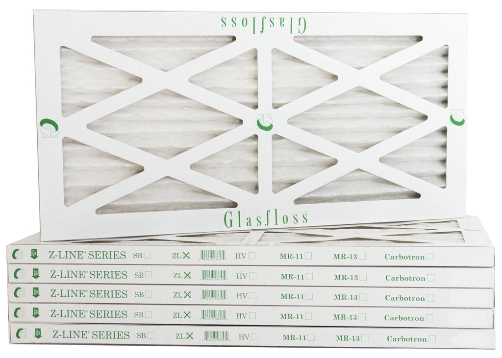Air Furnace Glasfloss in Filter - - 23.5x7/8 8x24x1 MERV 7.5 dimension: inch) USA x 10 -Qty:6 - (Actual Made