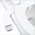with Bidet Brondell SS-150 Non-Electric White in Thinline Attachment Single Nozzle Simplespa