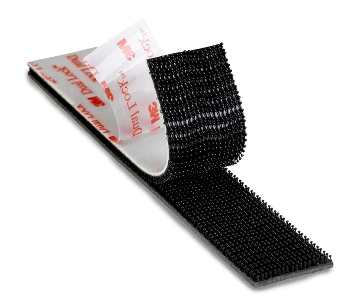 Reclosable Fastener,1 3m SJ3550CF in W,Black
