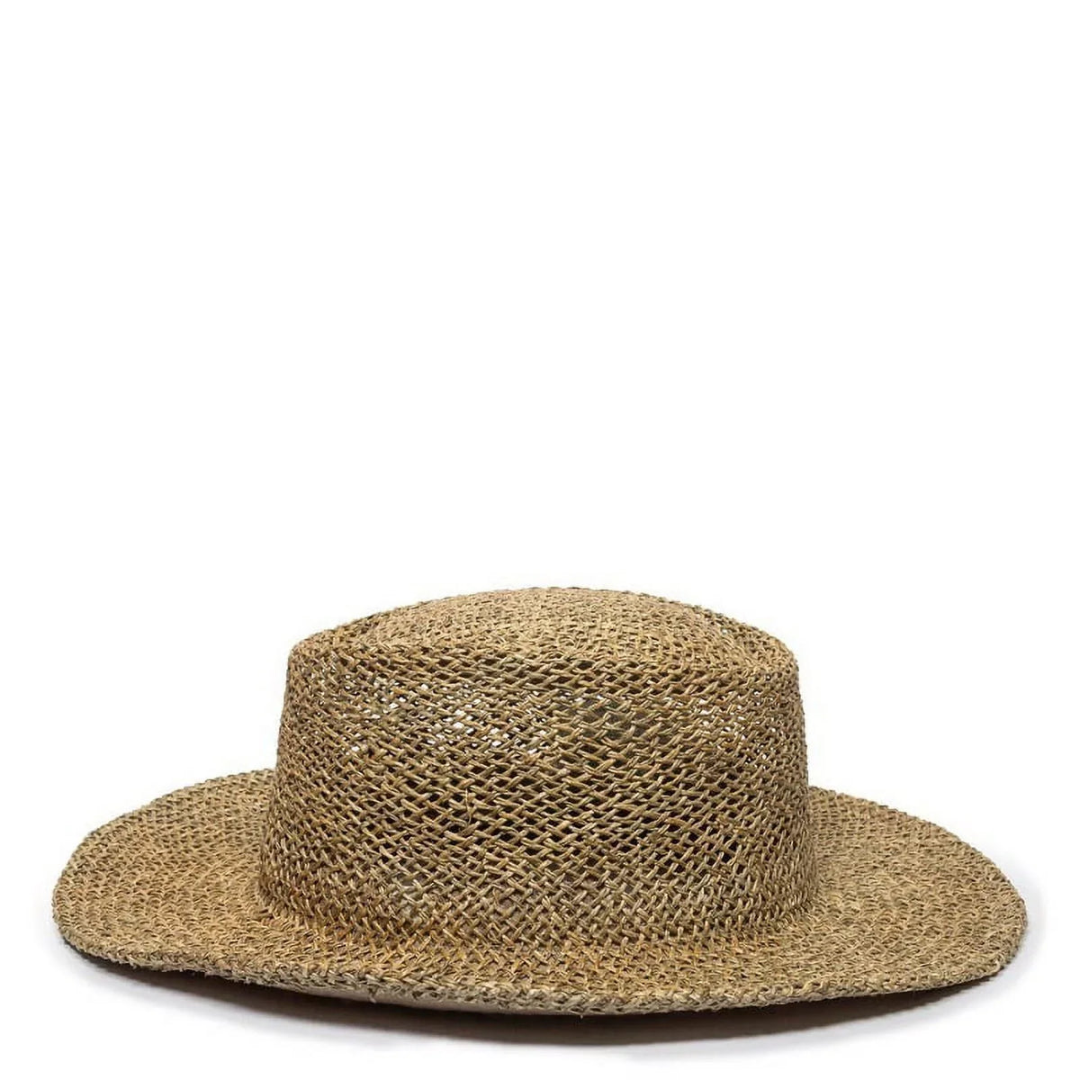 Hat-Natural Cap exterior Straw STW-100 Gambler