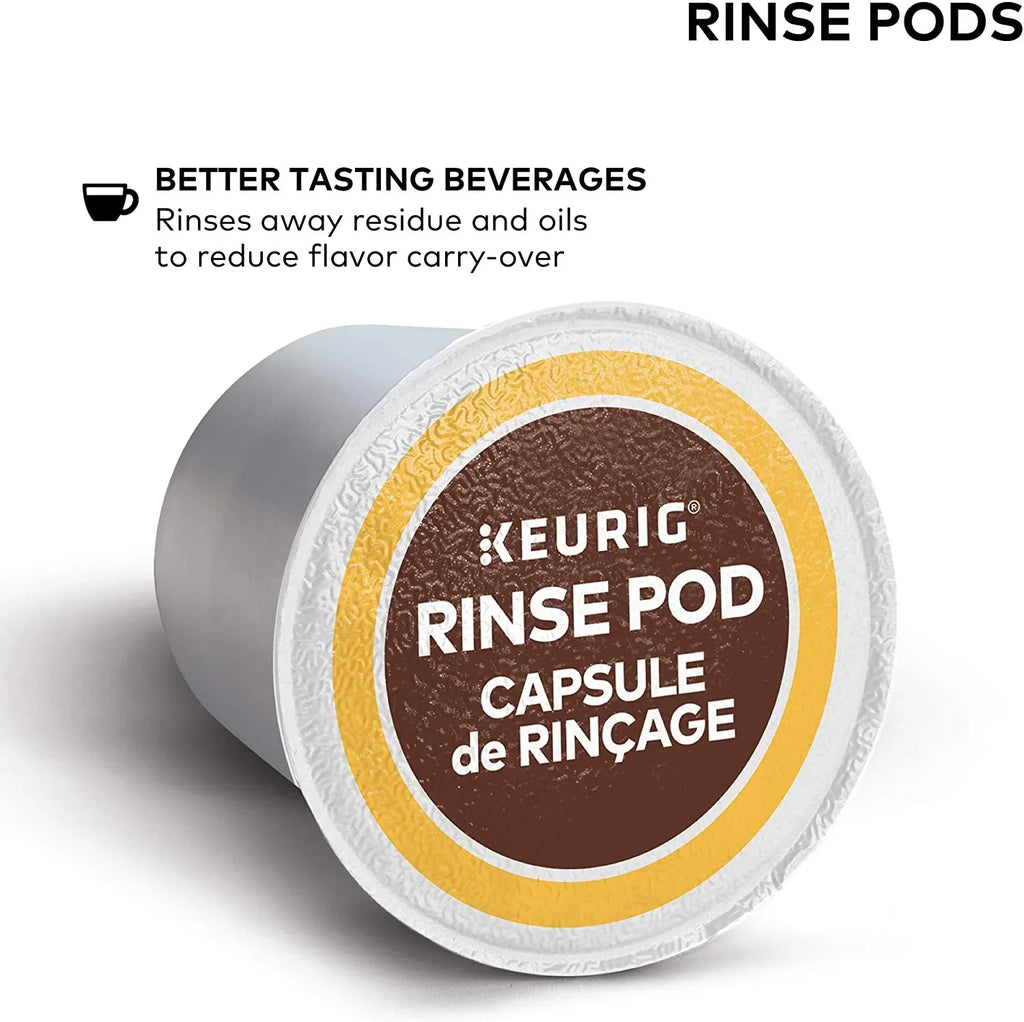 Classic/1.0 6) 2.0 Rinse Over, Keurig Compatible of Reduces & Carry Count 10 Pods, with Coffee (Pack Keurig K-Cup Flavor Makers, Pod