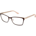 with Eyeglasses GX Gold Case GX GWEN by STEFANI NEW Brown & 53mm GX032