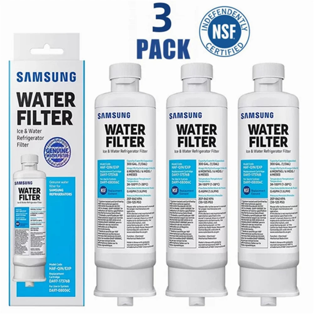 liquid Refrigerator for /AA, Fit Pack Filter,3 HAF-QIN/EXP, DA97-17376B DA97-08006C HAF-QIN,