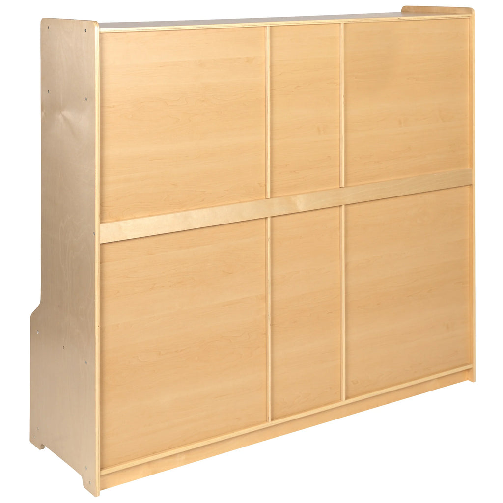 Locker Coat Storage with Cubbies 5 Wood Section Emma School Organizer and Hook Oliver Bench, +