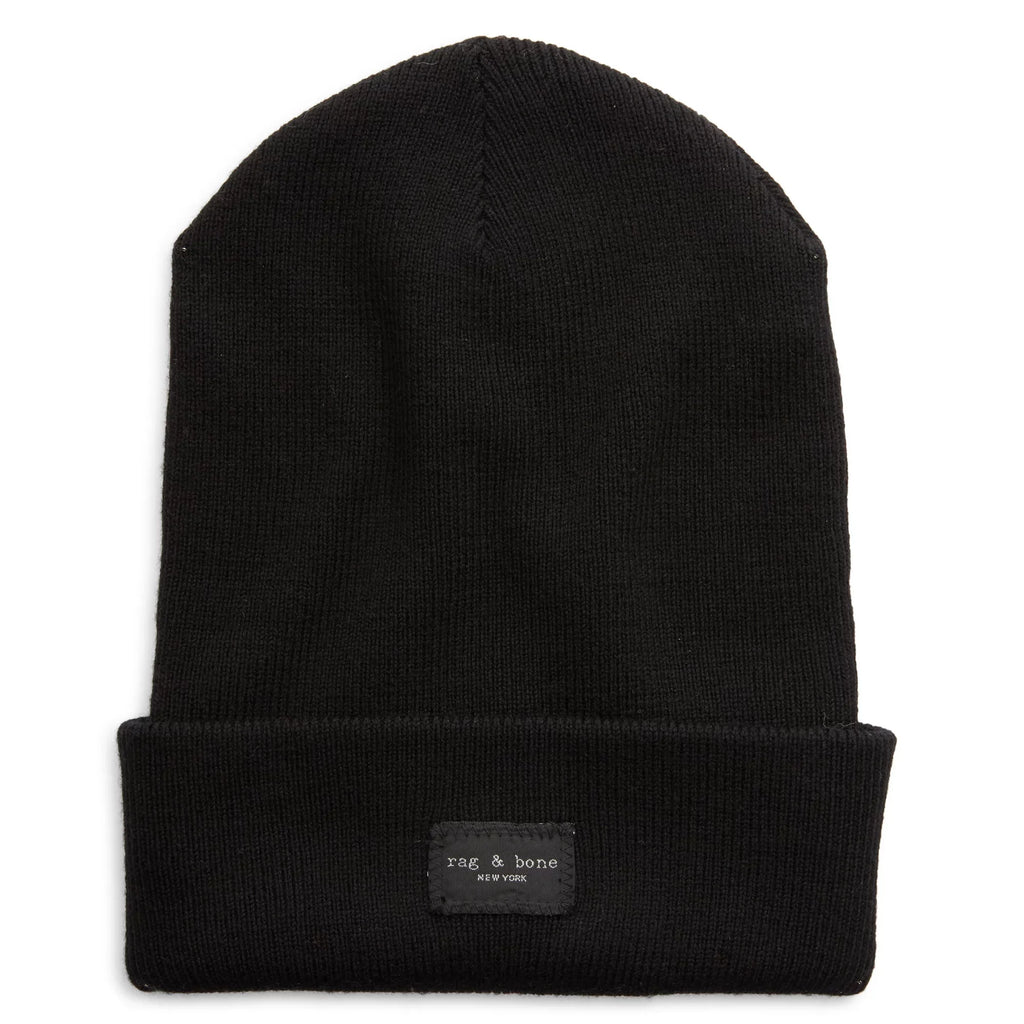 bone Black Hat Wool & Women's Addison rag