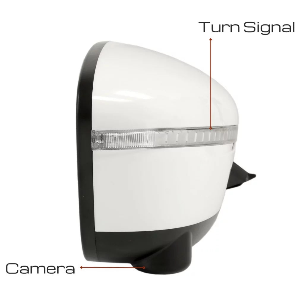 For ROGUE Fold Mirror select: Side S/SL/SV 13Pin NISSAN Blinker Passenger 2014-2018 Nissan W/ Camera 14-19 Power Fits Rogue