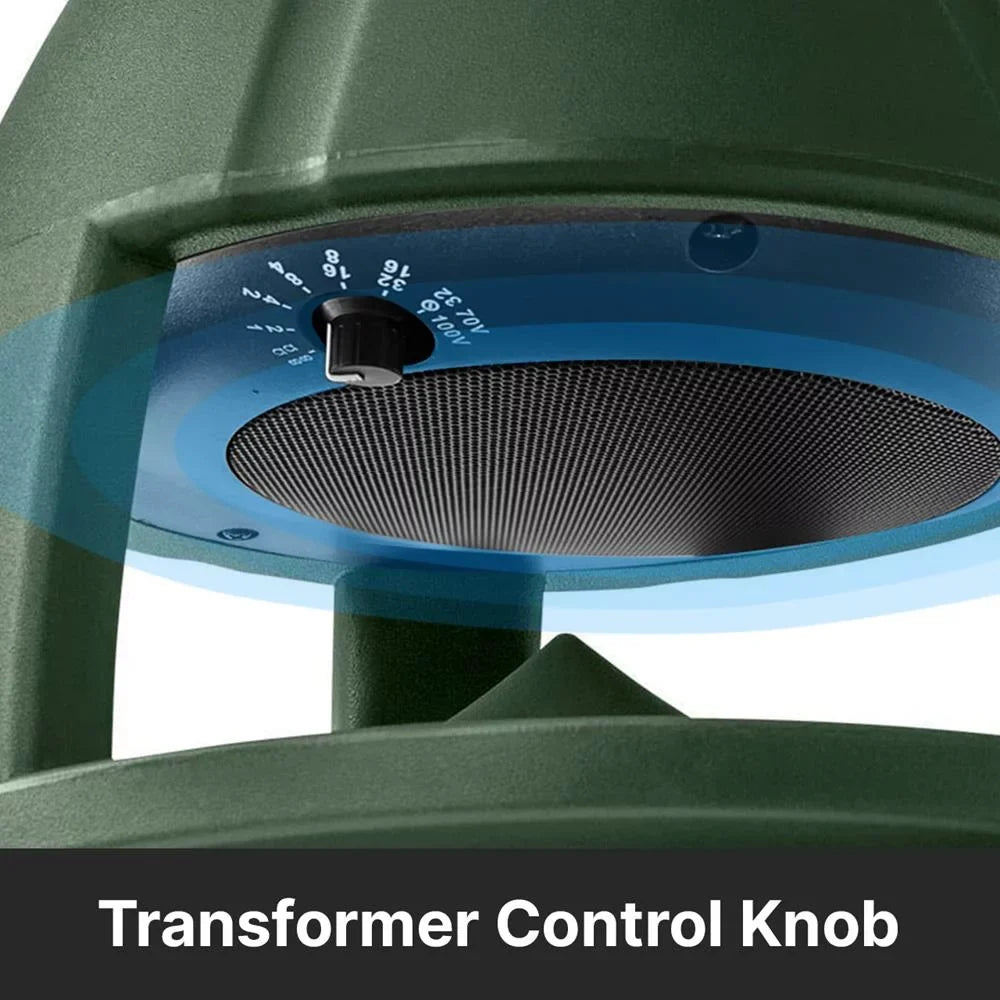 Garden Speaker Passive Waterproof exterior Green Passive 6.5 Inch (Green) Olive speaker Pyle