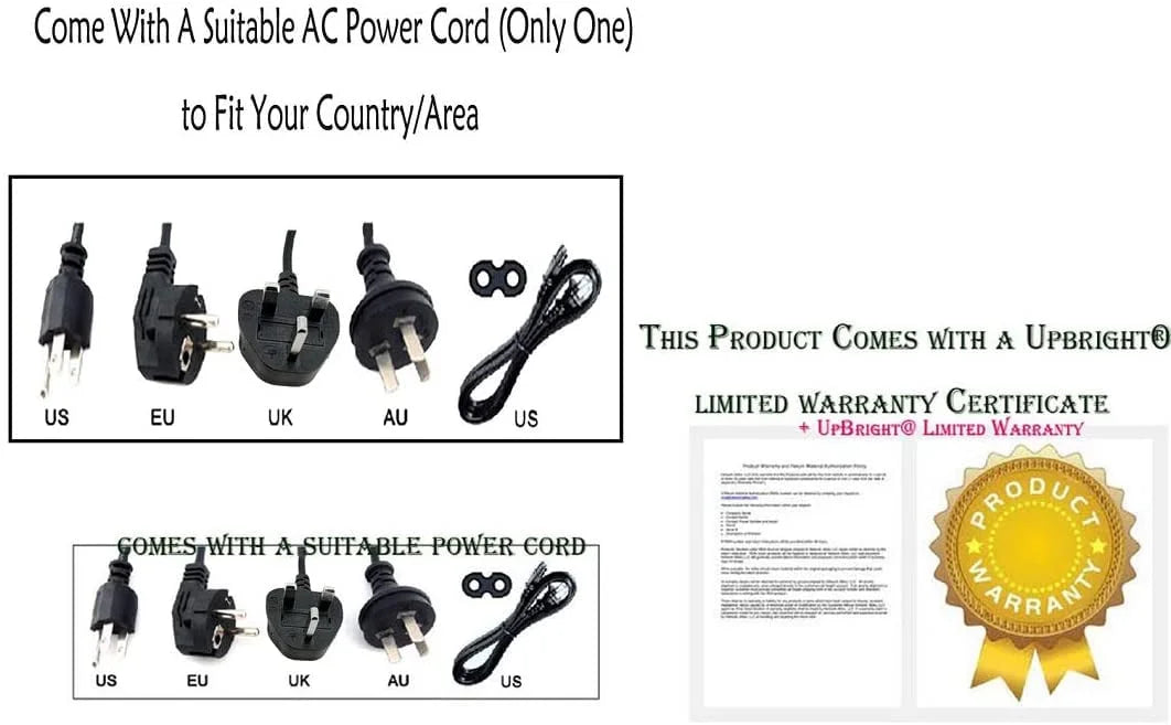 Replacement Bluetooth ES-900BR LP-001 Power TV Base ES-800B Adapter 700B Small Powered New LONPOO SoundBase Mini SoundStand Supply Sound UpBright for 900BR System ES-700B Stand LP001 800B Sound AC/DC