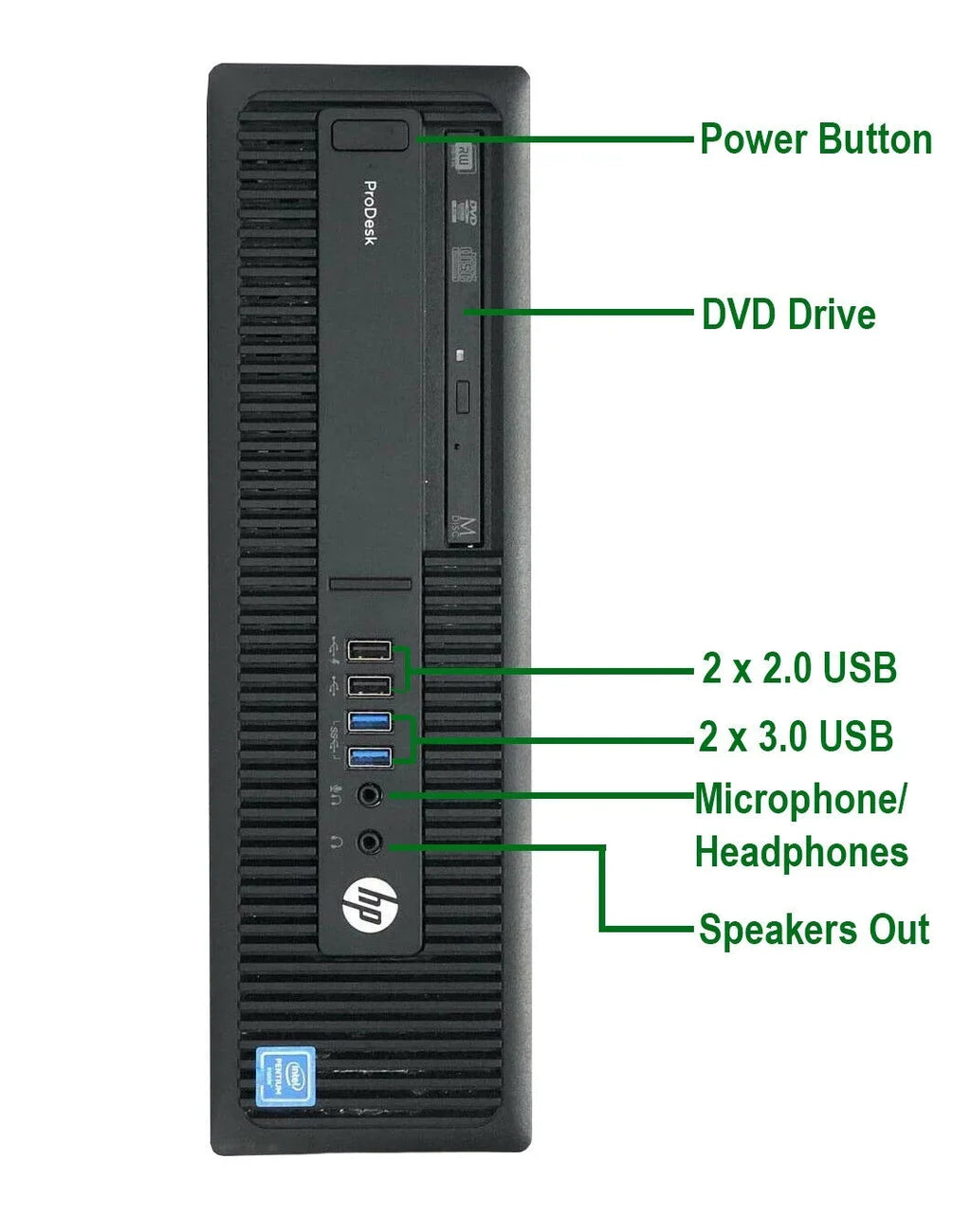 & Pro HP Computer Win10 CPU PC DVD, Mouse, (Refurbished) WiFi, 20" New Desktop HDD, Ram, LCD, 3.3GHz 8GB Keyboard 600 Restored Pentium G2 G4400 2TB