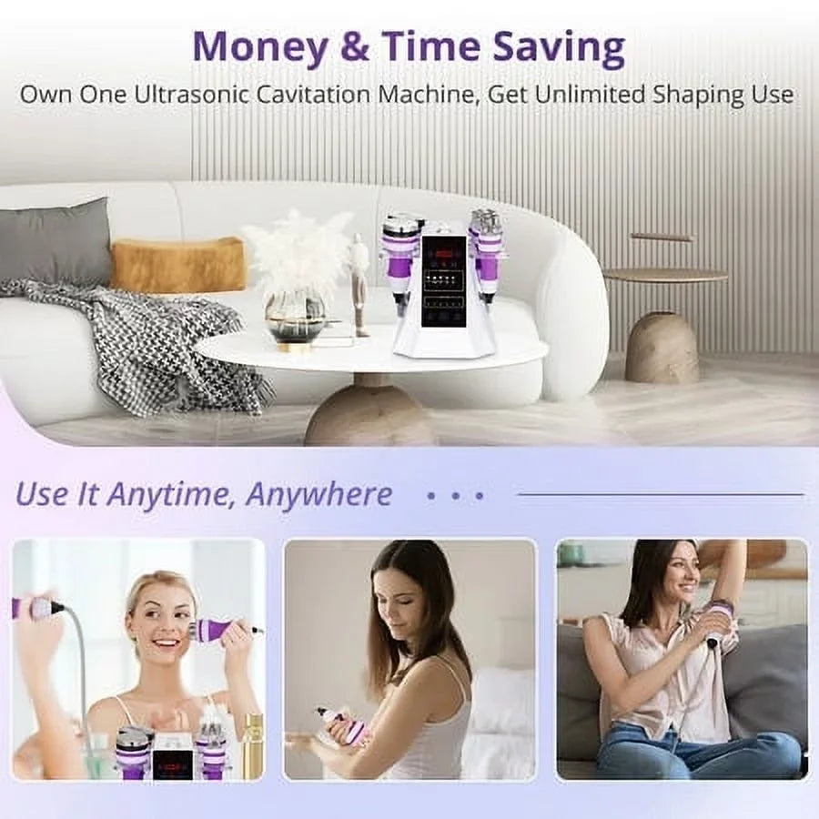 Photon 5in1 Machine Cold Massager 2.0 Bio Suerbeaty Hammer Multipolar Body Care Face Cavitation