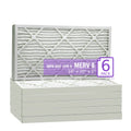 Pack) (6 MERV Surface 8, 18x20x2, Mechanical Purolator Air Extended DMK80 Filter, Pleated