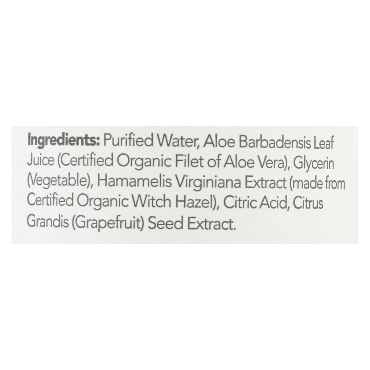 Vera Aloe Thayers Witch Unscented - Hazel oz fl 12 with