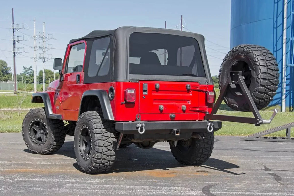 YJ Black Jeep Top Replacement Country Rough for 87-95 Soft