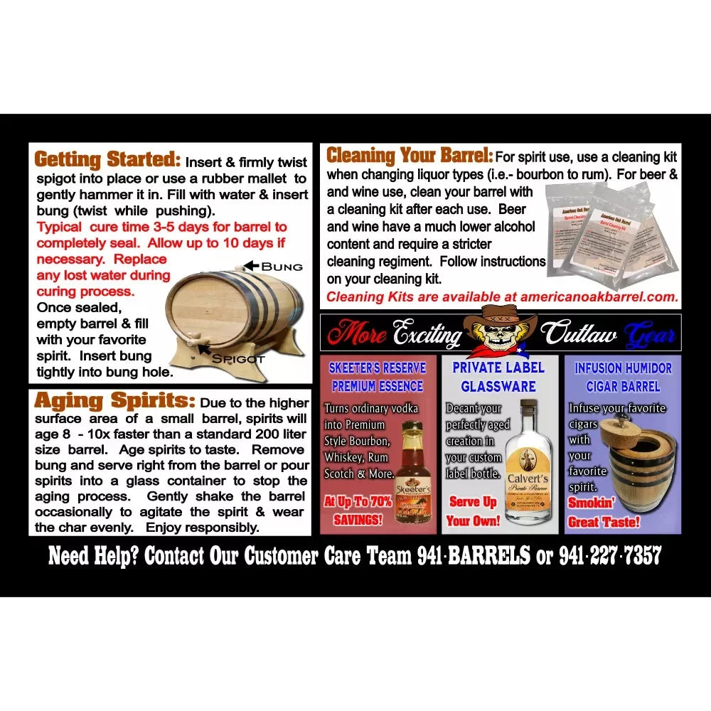 Pub (012) Dad's American Sport's Engraved Barrel Aging Oak -