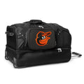 Orioles Rolling MOJO Duffel Bag Bottom 27'' Baltimore Black Drop 2-Wheel