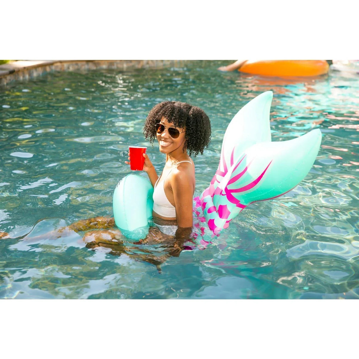 Tail 3009.1154 Mermaid Saddle BigMouth Seat Float