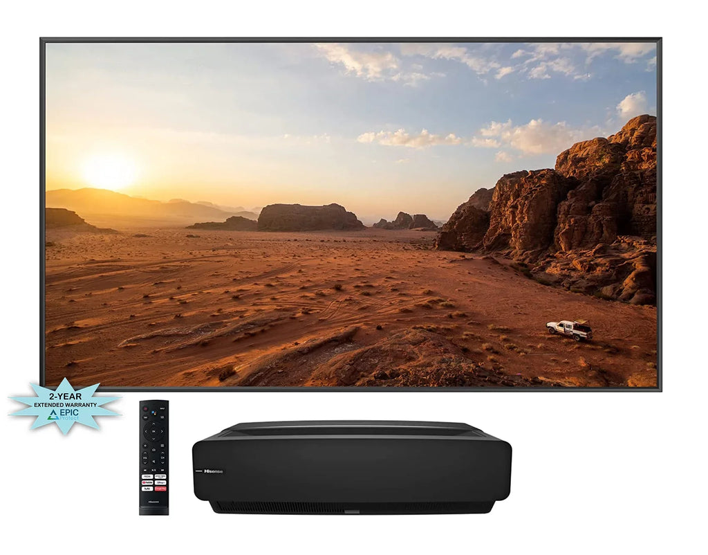 4K Protect Coverage ALR with Hisense Laser Ultra Additional 2 with (2022) Android Short 100-inch Year Epic 100L5G Throw TV by TV Screen