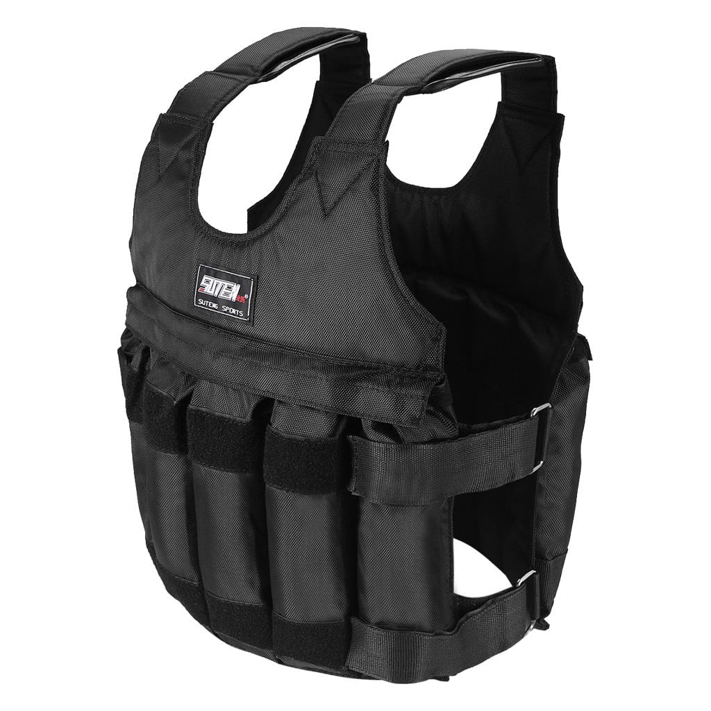 Yoga Weighted Exercise for Walking Fitness ZiSUGP for Women Weight Men Wedge Vests Running Workout Jogging Training Wrist Weight Body Adjustable Workout for Training 110LB Vest