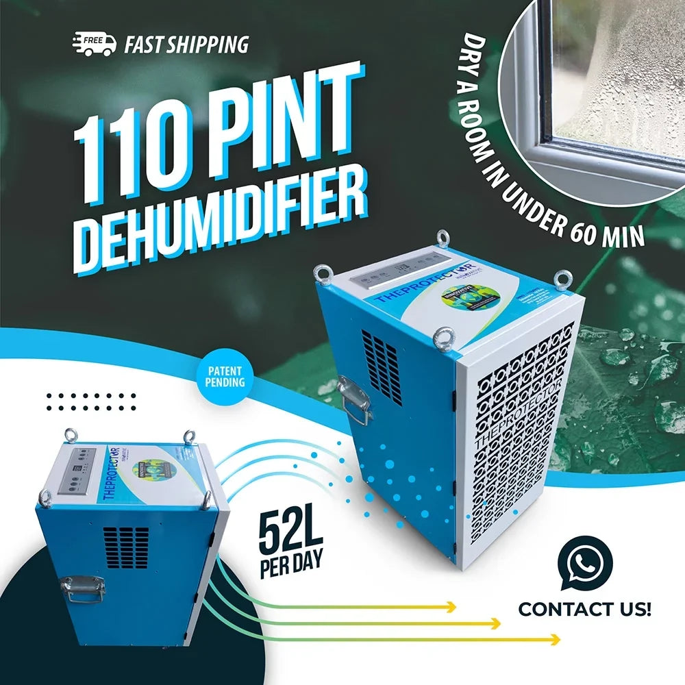 110 Commercial dehumidifier & Dehumidifier, Pint Industrial Dehumidifier,
