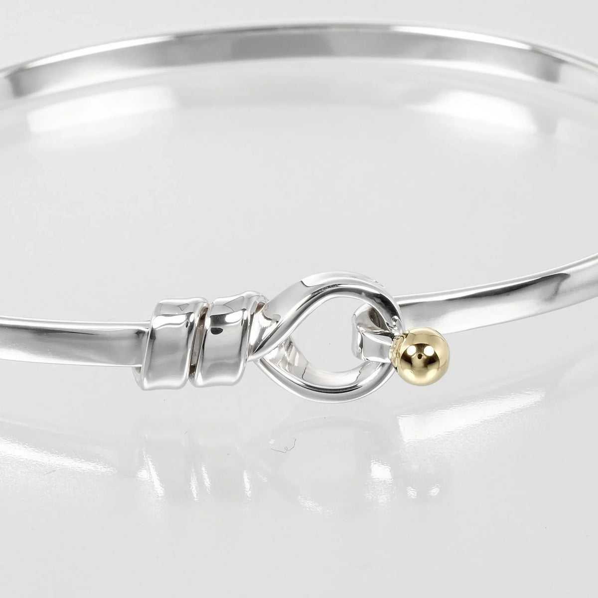 Gold, Knot Pre-Owned Approx. Silver, I132724015 9.15g Love (Good) Bracelet, 18K & Tiffany Co. 925