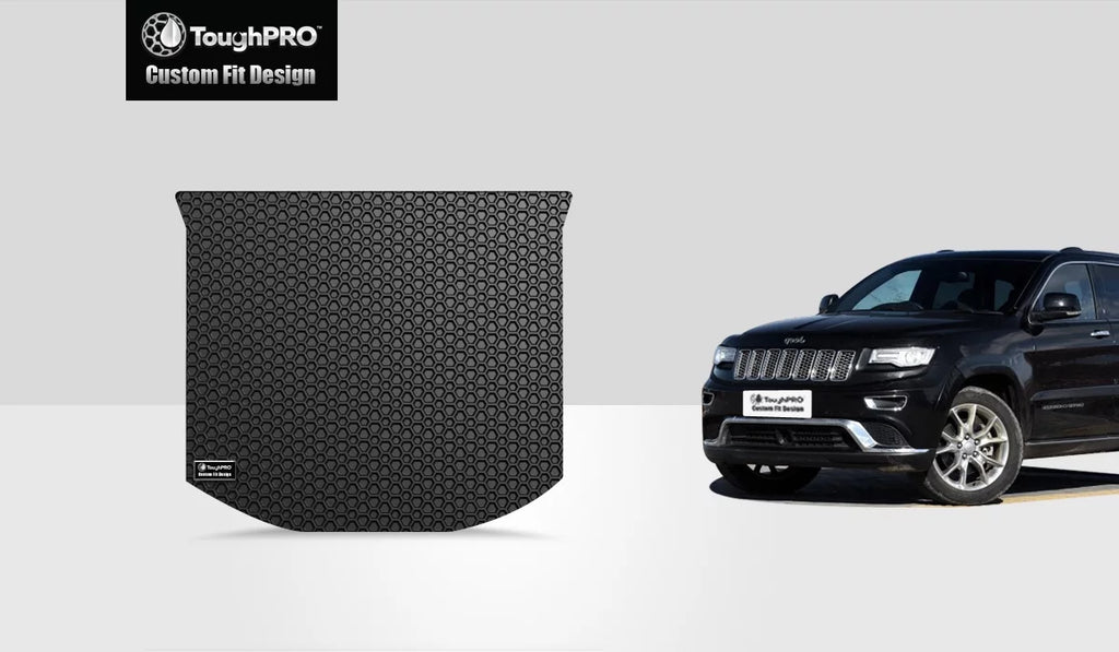 JEEP Rubber ToughPRO - Heavy Compatible Mat USA) Cherokee (Made Black - climate 2018 Cargo - Grand Duty - with in All