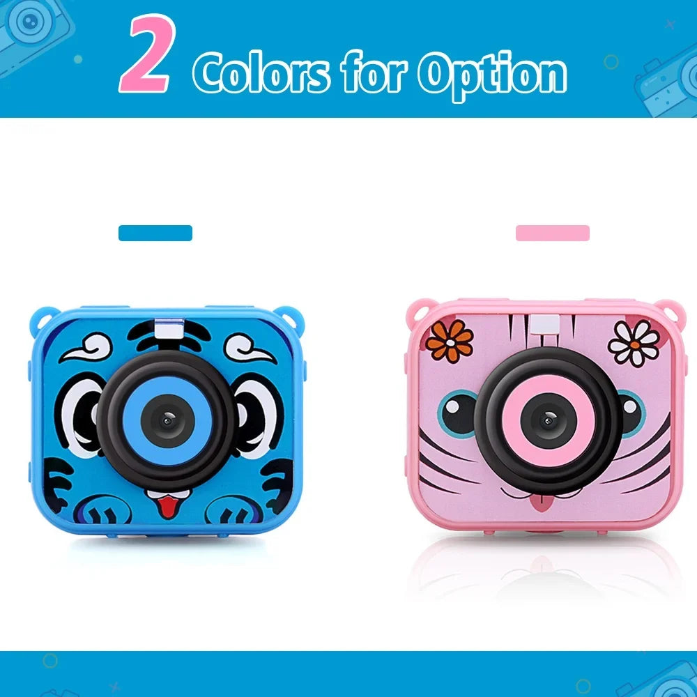 1080p New Video Present Camera Waterproof Camera,Camera Children Camera Built-in 30m Built-in 12mp Year Battery Year Camera Kids 1080p Video Battery 30m New 12mp Present