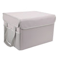 Home Handles with Sturdy Ideal and Box, Fireproof Storage Lid Irfora Car, for Waterproof Office