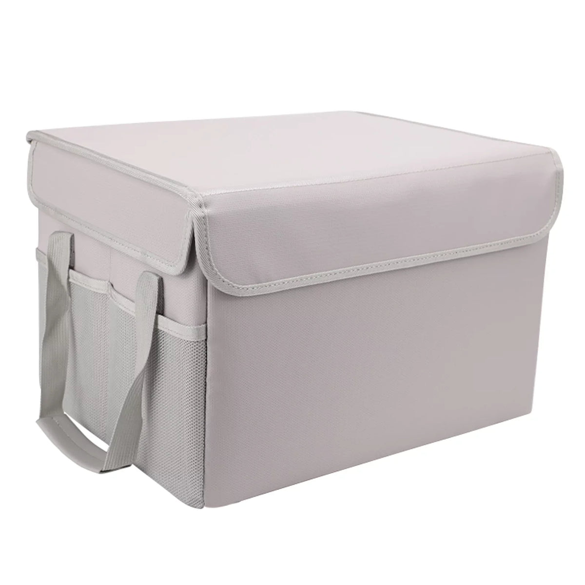 Home Handles with Sturdy Ideal and Box, Fireproof Storage Lid Irfora Car, for Waterproof Office