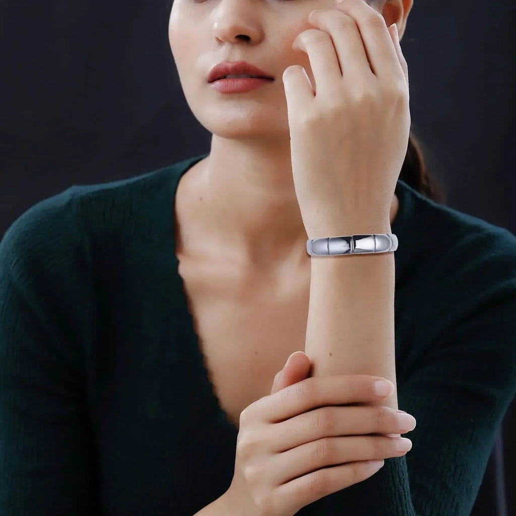 Mothers for for Trapezoid Bracelet Birthday Section LC Mom Day 132.02 Ct Women Shop Cushion Stretch Terahertz Gifts