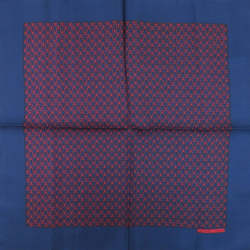 HERMES 45 neckerchief Carré Pre-Owned silk Hermes muffler ladies (Good) scarf