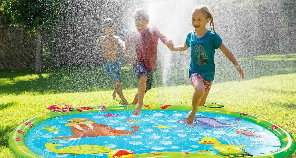 exterior Pad Splash Sprinkler Swimming liquid Splash Wading Lawn Pad, Kids Pool, Mat, Pool, Splash Toys, Sprinkler Inflatable