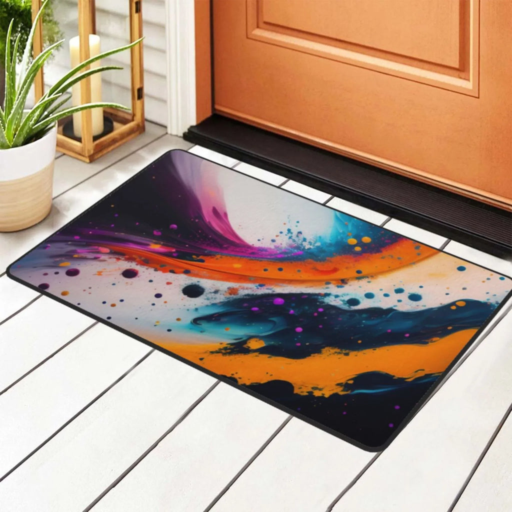 Blaze Living Kitchen exterior for Non-slip Floor XMXY Texture Area Room Mat , Rugs Sink Facecloth 36"x24" Rug Doormat Entrance Area Indoor Fractal