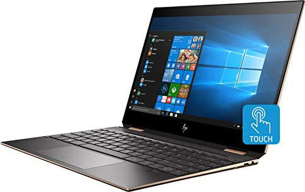 HP x360 10 RAM, 1.8GHz, 256GB 13-ap0013dx Windows Touchscreen Spectre Laptop, Core Convertible HD i7-8565U by Silver 13.3" SSD, used Ash Home, Full - 8GB HP