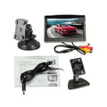 for LCD TFT inch Color (Black) Rear Backup Car Mirror Reverse Camera Kit DVD Car 5 View Monitor