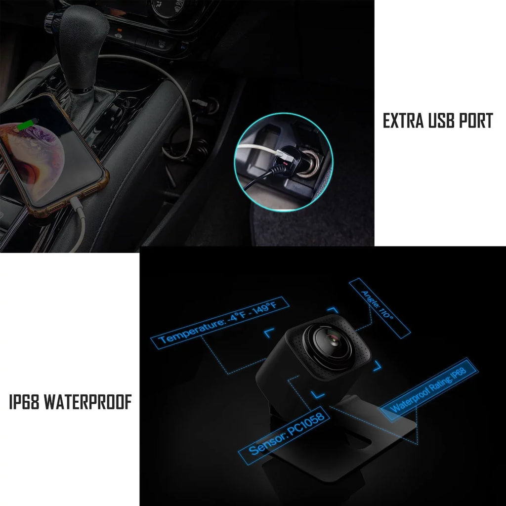 for Camera Camera Reversing Trucks, Rear Wireless Backup Camera Waterproof Wireless for BackUp Digital System Installation, Trailer Easy Vehicle View Camera